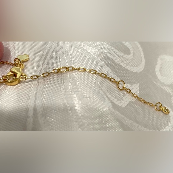 kate spade Gold-Tone Necklace with Ivory Pearl Drops and fish. NWT - Picture 8 of 8